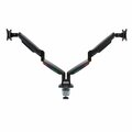 Evolve SmartFit One-Touch Height Adjustable Dual Monitor Arm, Black EV2835938
